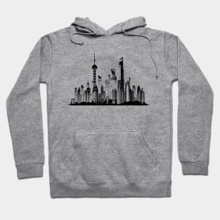 Shanghai Cityscape Hoodie